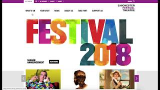 Online booking  How to Guide  Chichester Festival Theatre [upl. by Caneghem]