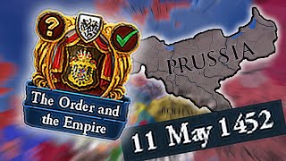 Form Prussia In 8 Years As EU4 Teutonic Order [upl. by Bodwell]