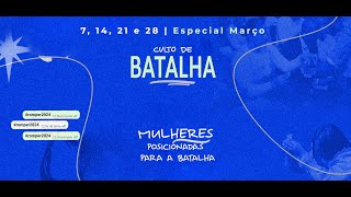 CULTO DE BATALHA MULHERES POSICIONADA PARA ABATALHA [upl. by Raynah513]