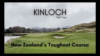 The Kinloch Club  New Zealands Toughest Course Back Nine [upl. by Odille]