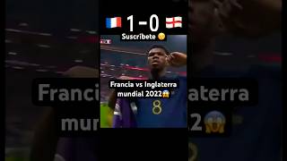 Francia vs Inglaterra mundial Qatar 2022😱⚽️ [upl. by Kazim333]