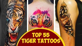 Top 55 Tiger Tattoos For Men And Women [upl. by Otte]