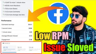 How To Solve Facebook RPM Problem  Facebook RPM Issue Solved  Tasawar Shah Bukhari [upl. by Annawal]