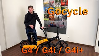 Gocycle Modelle im Quick Showcase  G4  G4i  G4i im Vergleich [upl. by Maeve]