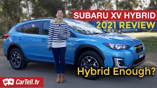 2021 Subaru XV hybrid review  Australia [upl. by Debora897]