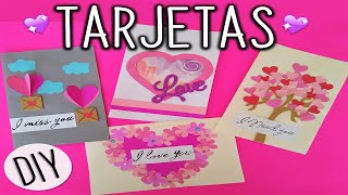 ❤️ TARJETAS PARA EL 14 DE FEBRERO ❤️ [upl. by Aynotal]