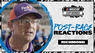 He destroyed us Crew chief Gabehart reacts to laterace contact from Austin Dillon  NASCAR [upl. by Matejka]