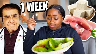 TRYING THE 600 LB LIFE DIET FOR A WEEK [upl. by Eetse]