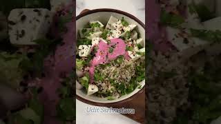 Paneer Salad 🥗viralvideoytshortsshortsfeedshotsshortsvideocommentviralshortsweightlosssalad [upl. by Fredek]