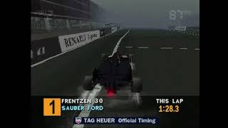 Formula 1 PS1  HeinzHarald Frentzen Season  Race 7  French Grand Prix [upl. by Ynots]