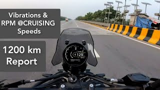 RE Himalayan 450 Highway Touring Review  Vibrations amp RPM at Cruising Speeds [upl. by Aihsetal675]