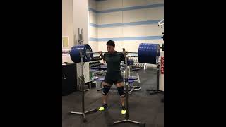 Toshiki Yamamoto  300 kg x 25 reps Olympic squad [upl. by Tolecnal]