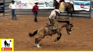 Bronc Riding 🐴 2022 Coors Cowboy Club Ranch Rodeo  Saturday [upl. by Animrelliug]