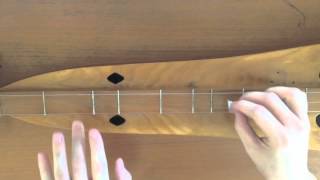 California  Joni Mitchell Dulcimer Tutorial [upl. by Aline]