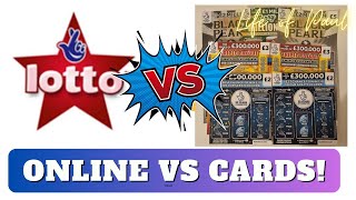 National lottery scratch cards vs online instant games [upl. by Hnacogn]