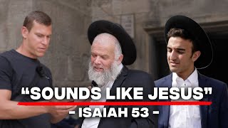 Orthodox Jews REACT to Isaiah 53 and More  Jerusalem Street Interview [upl. by Ailito]