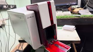 Evolice Smart Card Printer 🖨️ Windows Testing Evolice Printer  Price 20000 [upl. by Brand639]