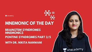 Pontine Syndromes Part 3 5 Brainstem Syndromes Mnemonics  Dr Nikita Nanwani [upl. by Annoiek]