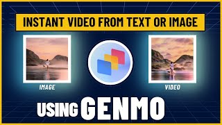 Transform Text to Video or Image to Video Effortlessly with Genmo AI [upl. by Albertina46]