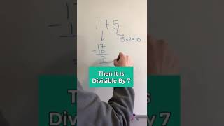 Divisibility Rules of 7  Math Tips [upl. by Anilave532]