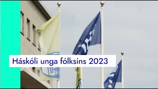 Háskóli unga fólksins 2023 [upl. by Asaph]