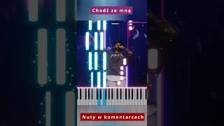 Łobuzy  Chodź ze mną 🎹 Piano Tutorial 🔥 Nuty shorts [upl. by Lull]