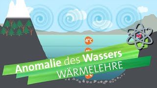 Anomalie des Wassers  einfach erklärt  alpha Lernen erklärt Physik [upl. by Ymmaj]