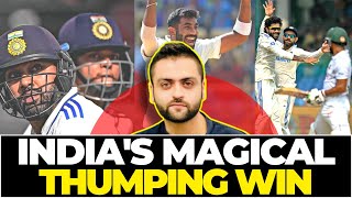 INDIAs MAGICAL THUMPING WIN AT Kanpur  India vs Bangladesh [upl. by Nerak]