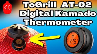 ToGrill AT02 Digital Kamado Dome Thermometer  Full device and App review with endtoend cook PBBE [upl. by Kinata135]