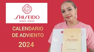 CALENDARIO DE ADVIENTO SHISEIDO 2024 calendariosdeadviento [upl. by Aicnarf]