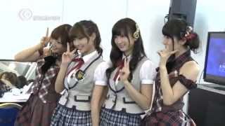 SNH48 meets AKB48 at Singapore ASIA STYLE COLLECTION  Backstage footage [upl. by Thrift807]