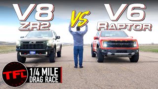 Chevy vs Ford Does the New Silverado ZR2 Have What It Takes to Keep Up with the Ford Raptor [upl. by Khosrow]