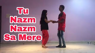 Tu Nazm Nazm sa mere couple dance performance [upl. by Shabbir]