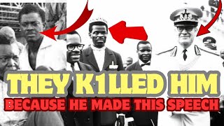 Patrick Lumumba Was Killed Because He Made This Speech [upl. by Naval]