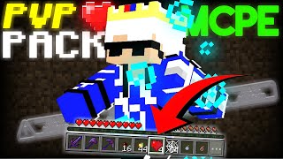 BEST PVP And Survival Texture pack  MCPE 120121 [upl. by Siramad872]