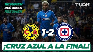 Resumen y goles  América 12 Cruz Azul  Copa por México 2022  TUDN [upl. by Boeschen]