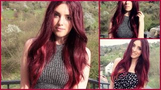 Rote Haare tönen  deutsch  Umstyling Directions I Luisa Crashion [upl. by Enyedy170]