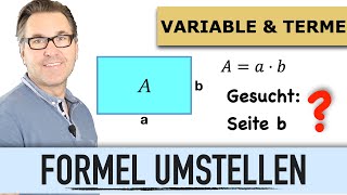 Formeln umformen  Umstellen von Formeln mit Hilfe der Äquivalenzumformung  Gleichungen [upl. by Oesile]