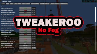 Tweakeroo No Fog  Disable render distance and nether fog in Minecraft [upl. by Marucci]