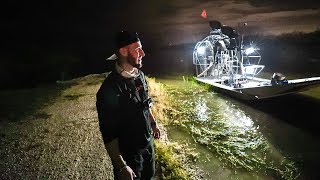 Exploring 20 Miles DEEP In Dangerous Everglades Midnight  Jiggin With Jordan [upl. by Tibold]