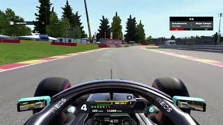 143077 Spa Francorchamps HOTLAP W11 F1 2020 [upl. by Vanya]