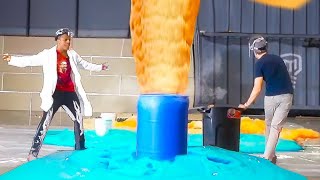 ishowspeed amp Mark Rober try extreme science experiments 🧪 [upl. by Wald216]