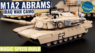 More Detailed M1A2 Abrams  Iraq Version  COBI 2622 Speed Build Review [upl. by Sevart]