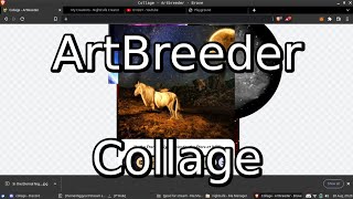 Using ArtBreeder Collage  Stable Diffusion Version [upl. by Latricia]