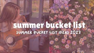 Summer bucket list ideas ✨ activities to do this summersummer bucket list aesthetic [upl. by Durning]