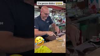 Un pezzo dolce 🍰 😳😳😂🤣🤣 giuseppedessena ciccio [upl. by Nirrej800]