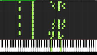 Palladio  Karl Jenkins  Piano Tutorial  Synthesia  How to play [upl. by Moises629]