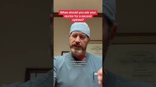 When should you ask your surgeon for a second opinion doctor surgeon medstudent fypツ [upl. by Helbon]