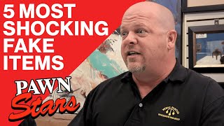 Pawn Stars 5 Fake Items That ALMOST Fooled the Pawn Stars [upl. by Amersham]