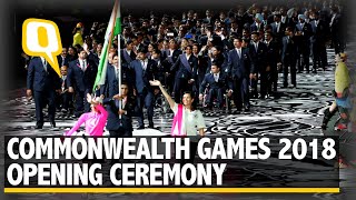 Highlights The Glittering Commonwealth Games Opening Ceremony [upl. by Marba255]